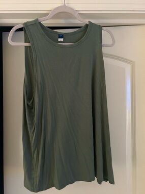Womens Teal Green Sleeveless Tank Top